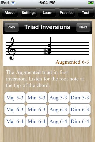 triad inversions